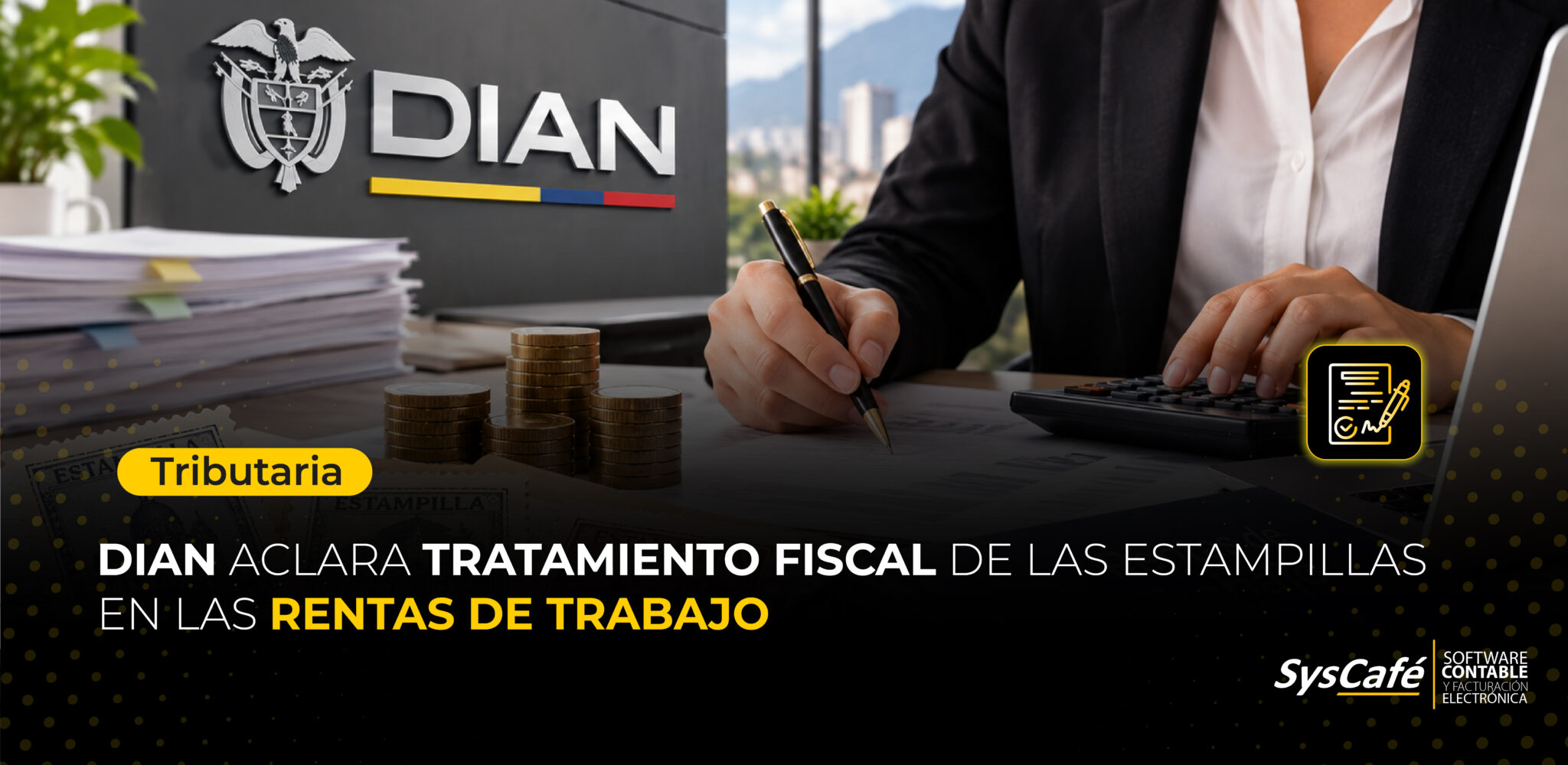 Estampillas en rentas de trabajo